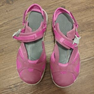 Women’s Merrell Azura Wrap purple Sandals Sz 10